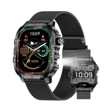 Imagem de Relógio Inteligente Militar Masculino LIGE IP68 Para Esportes Ao Ar Li