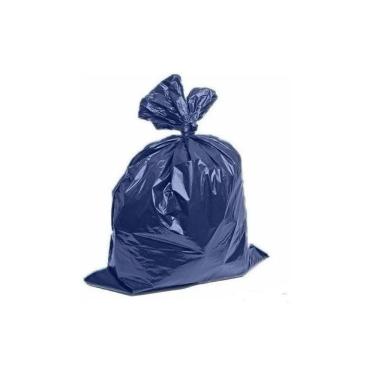 Imagem de Sacos Para Lixo Azul 40 Litros Normal (100 Un)
