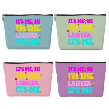 Imagem de Bolsas de cosméticos jeilink Lawyer, bolsa de maquiagem 25x18 cm, paco