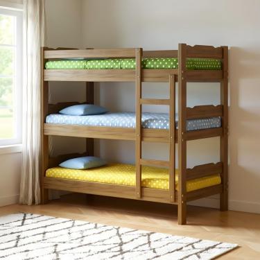 Imagem de Treliche Reforçada Em Madeira Maciça Com Grade