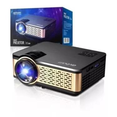 Imagem de Projetor Led Smart Android Wifi/bluetooth Exbom Pj-s300