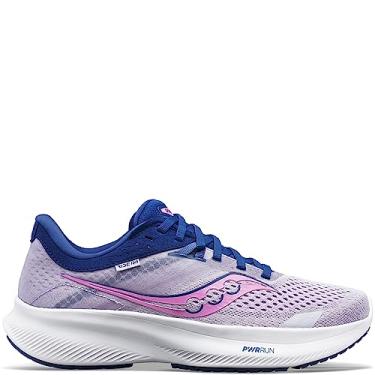 Imagem de Saucony Tênis feminino Ride 16, Malva/índigo, 11.5