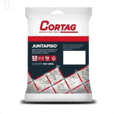 Imagem de Espaçador Juntapiso 1,5mm 100 Unidades Cortag
