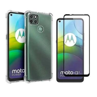 Imagem de Capa Capinha Anti Queda Moto G9 Power + Pelicula Vidro 3d - POP SHOP