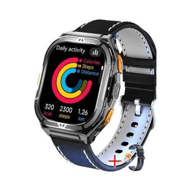 Imagem de Smartwatch Resistente À Água 5ATM IP69K Com GPS De Dupla Banda, Bússol