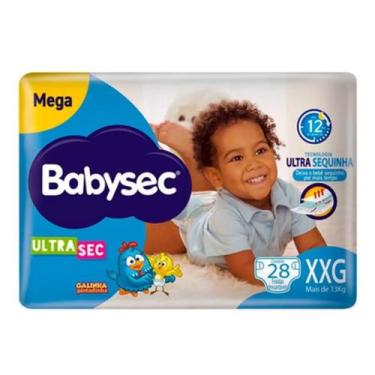 Imagem de Fralda Babysec Ultrasec Mega XXG 28 Unid