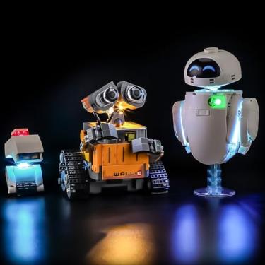 Imagem de LIGHTAILING Luz para Lego-43279 WALL-E e EVE — Fácil instalação, fiação oculta, decoração de casa e pronto para presente (modelo não incluído)