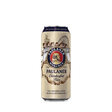 Imagem de Cerveja Alemã Paulaner Oktoberfest Lata 500ml