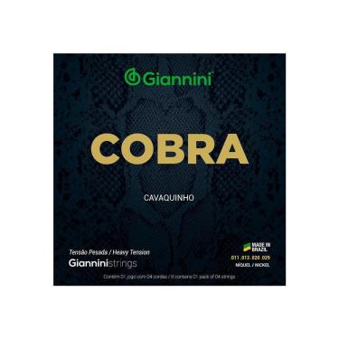 Imagem de Encordoamento Para Cavaquinho Aço Tensão Pesada Série...