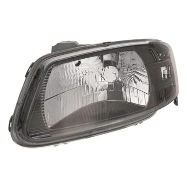 Imagem de Farol  Volkswagen Mascara Cinza Gol/parati/saveiro G4 2005 Novo Esquerdo