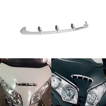 Imagem de Acabamento em U para carenagem em ouro cromado da PSLER para Honda Goldwing GL1800 2001-2011