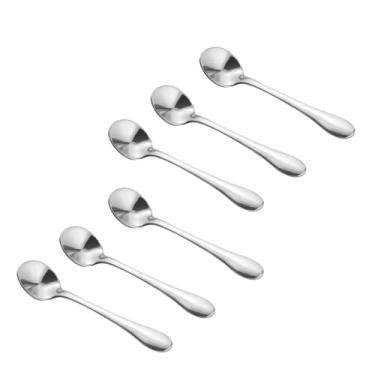Imagem de Colher De Café Aço Inox Scicli Riva 7x1,5Cm Com 6 Peças Mesa Posta Luxo