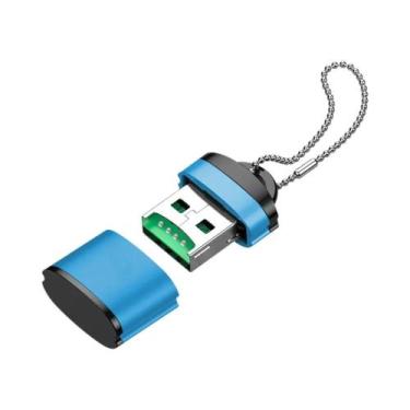 Imagem de Leitor De Cartão Micro SD TF USB 2.0 De Alta Velocidade Mini Adaptador