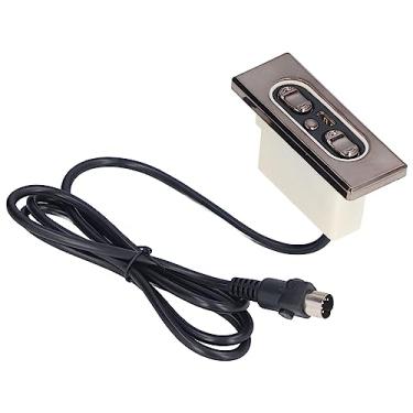 Imagem de Generic Interruptor Reclinável Elétrico, Interruptor Reclinável Galvanizado Brilhante Delicado Universal 29v para sofá Elétrico para Motor de Haste de Pressão Dc