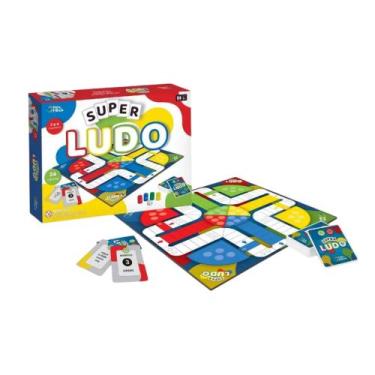 Imagem de Jogo de Tabuleiro Super Ludo Pais e Filhos - 790772-1