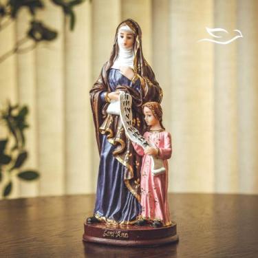 Imagem de Imagem Estatueta Santa Ana 20cm Resina Mãe De Nossa Senhora - Príncipe