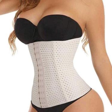 Imagem de Cinta Pos Parto Modeladora Furadinha Abdominal A Melhor - MEIMI AMORES