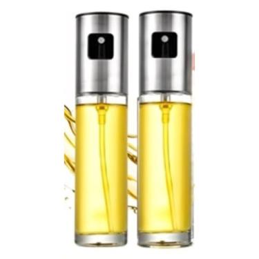 Imagem de Pulverizador Com Jarro Selado, Adequado Para óLeo, Molho de Soja, Vinagre e LíQuidos Semelhantes, Ideal Para Uso Na Cozinha.(2 Peças)