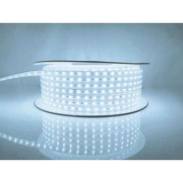 Imagem de Fita Led Taschibra 5W/M 120 Leds Techcord IP65 220V - Valor Do Metro - 6500K - Branco Frio