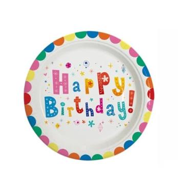 Imagem de CWPJUNDGP Festa de aniversário, copos de papel, pratos de papel, festivais descartáveis locais de festa temática, atmosfera de decoração, utensílios de mesa