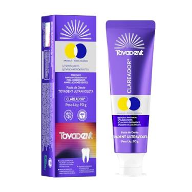Imagem de TOYADENT Pasta de Dente Roxa Clareadora e Reparadora 90g, Hálito Fresco, Com Flúor, Sabor Rum e Hortelã, Suave e Sem Aditivos, 1 Unidade