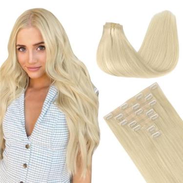 Imagem de Extensões de cabelo Clip in GOO GOO Real Human Hair 18 polegadas 130g