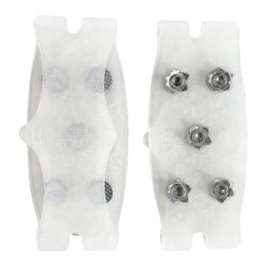 Imagem de Pegciuho 2 X 5 Crampons Antiderrapantes para Neve E Montanhismo, com 5 Pinos para Calçados de Montanhismo E Atividades Ao Ar Livre, Claro