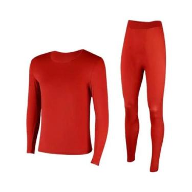 Imagem de Roupa Térmica Ultra-Fina Para Homens, Calças Longas Heattech Com Tempe