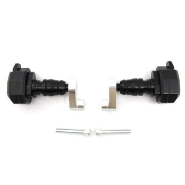 Imagem de Arashi No Cut Motor Frame Sliders Crash Pads Protector para Yamaha YZF R3 R25 2014-2016, acessórios de motocicleta peças pretas