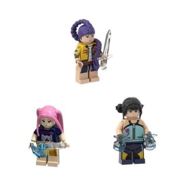 Imagem de Brinquedo De Blocos De Montar Rumi KPop Demon Hunters Modelo De Plásti