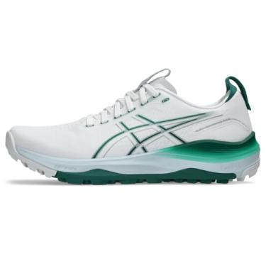 Imagem de ASICS Tênis de golfe masculino Gel-Kayano ACE 3, Branco/verde jaspe, 40