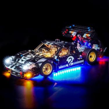 Imagem de BrickBling LED Light Compatible with Lego Technic 1966 Ford GT40 MKII 42223 - Not Come with Car
