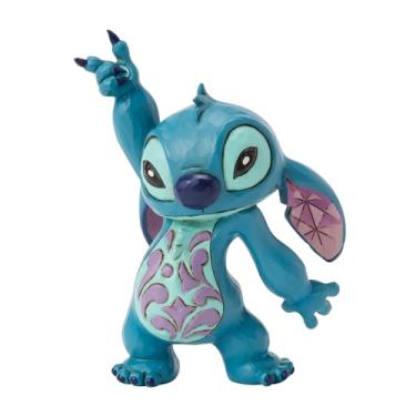 Imagem de Enesco Disney Traditions by Jim Shore Lilo and Stitch Dancing Pose Miniature Figurine, 3.625 Inch, Multicolor