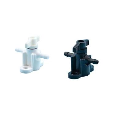 Imagem de LNNDML Interruptor de tubo de tinta para impressora a jato de tinta de 16 peças para Roland forEco impressora solvente forCISS Sistema de tinta manual Válvula de tubo de tinta para impressora com