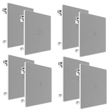 Imagem de 08 Arandelas De Embutir Jbl 6co3q+ Qd 140w 6,5' Gesso Forro