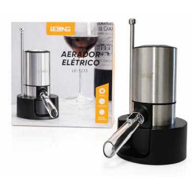 Imagem de Aerador Elétrico de Vinho | Oxigenação Instantânea | Servir sem Gotejar | Design Moderno