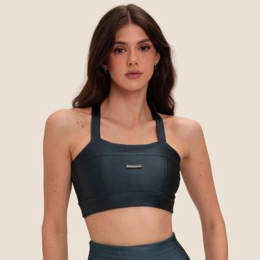 Imagem de Top Faixa Com Recortes Platinado Com Bojo Donna Carioca-Feminino