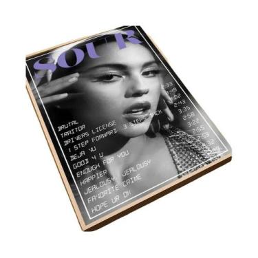 Imagem de Pôster De Filme Da Cantora Olivia Rodrigo, Arte Decorativa Para Casa, 