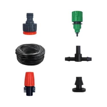 Imagem de Kit De Irrigação Automática Por Pulverização Para Jardim 5M-20M Com Ma