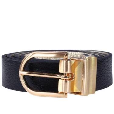 Imagem de Cinto Feminino Zariff 935. Preto/Ouro-Feminino