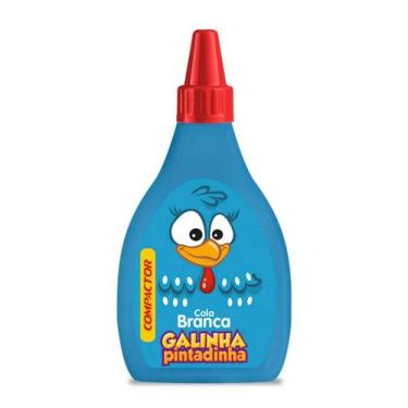 Imagem de Cola branca escolar 90g Galinha Pintadinha Compactor