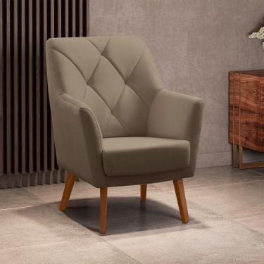 Imagem de Poltrona Grecia em Madeira Eucalipto Movellu Home