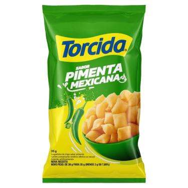 Imagem de Salgadinho de Trigo Torcida Pimenta Mexicana 35g