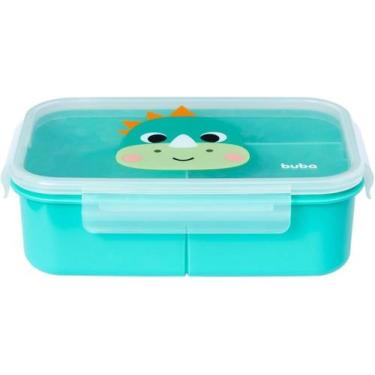 Imagem de Lancheira Buba com Divisórias Zoo Dino, Verde