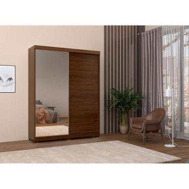 Imagem de Guarda Roupa Sierra c/ Espelho  - Robel Móveis , Jacarandá