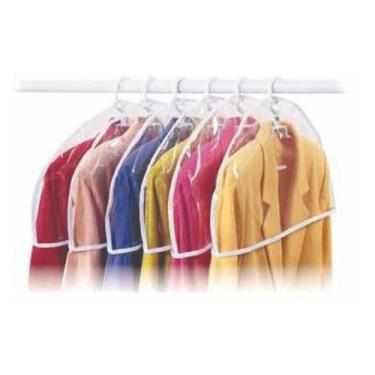 Imagem de 20 Ombreira Para Roupa - Tnt/cristal Contra Do Po E Mofo - Idealiza Co