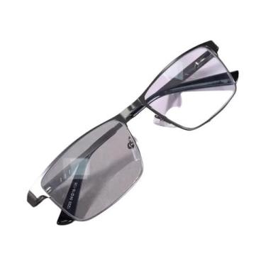 Imagem de Óculos De Leitura Com Bloqueio De Luz Azul Para Homens, Armação De Met