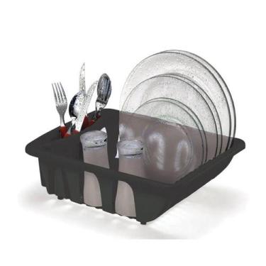 Imagem de Escorredor de louças super prático - Preto - Nitron