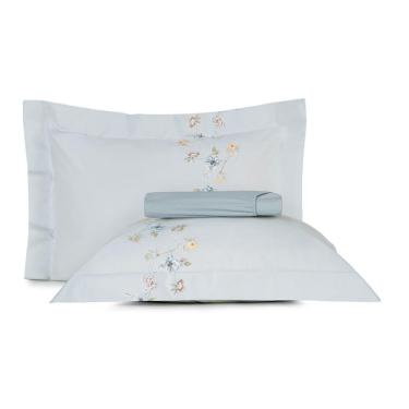 Imagem de Jogo Cama King 3 Peças Altenburg Algodão Lux 200 Fios Peônia