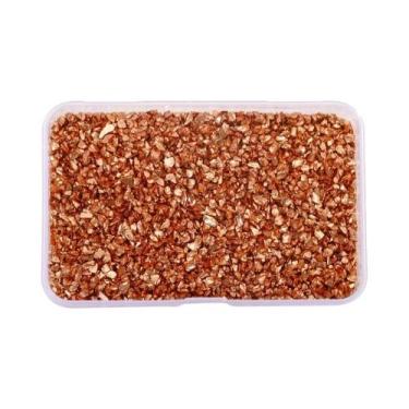 Imagem de Pedras De Vidro Trituradas De Resina Colorida Irregular 80g Para Decor